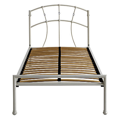 Silentnight Poppy Bed Frame, Single White Silentnight Poppy Bed Frame, Single White